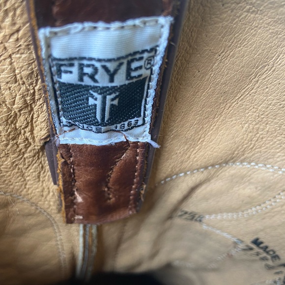 Frye Billy Hammered Stud Cowboy Boot - Picture 8 of 10